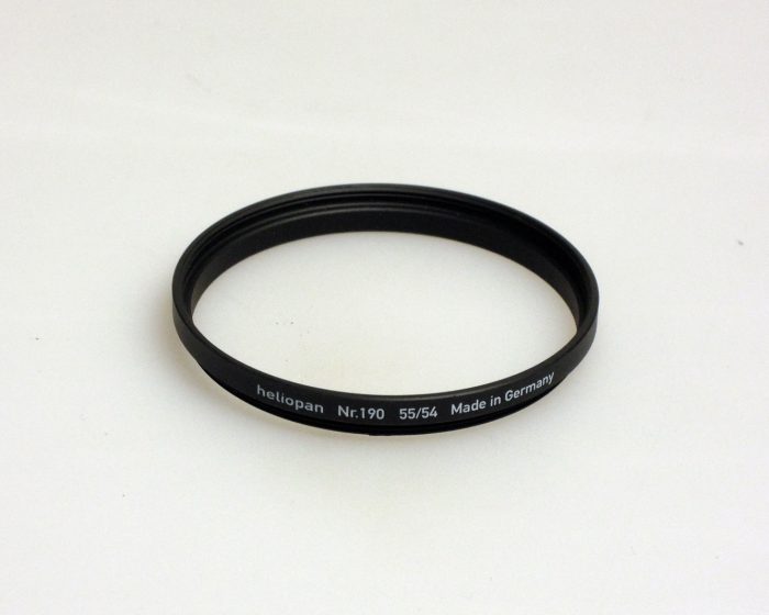 Heliopan adapter/stepping ring up to 55mm (filter)