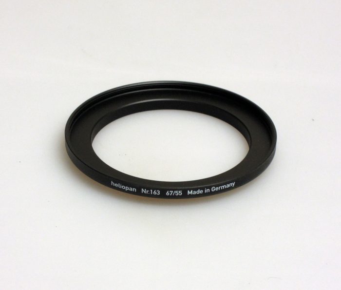 Heliopan adapter/stepping ring up to 67mm (filter)