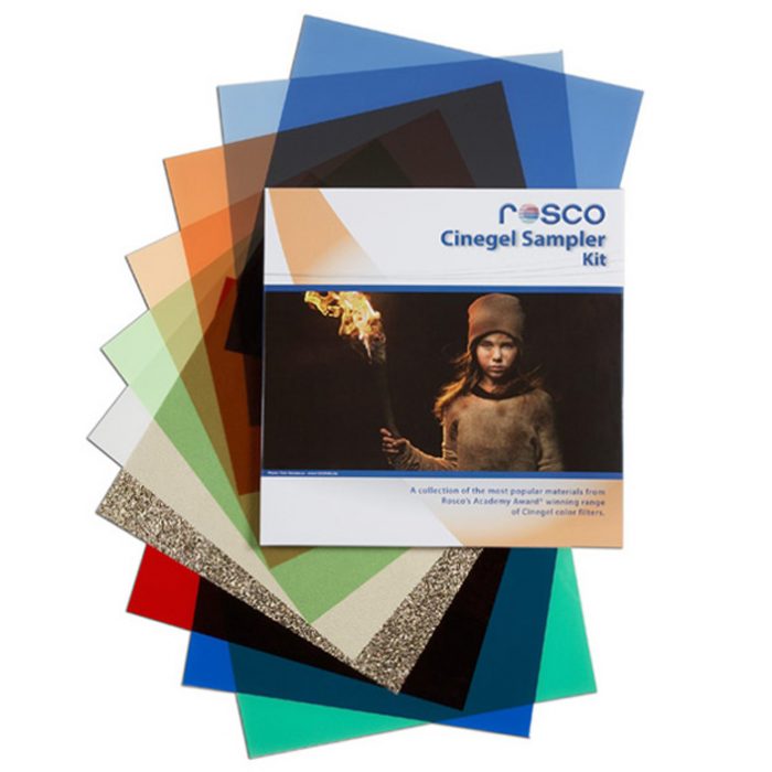 Rosco cinegel sampler photo filter kit. 30.48 x 30.48cm