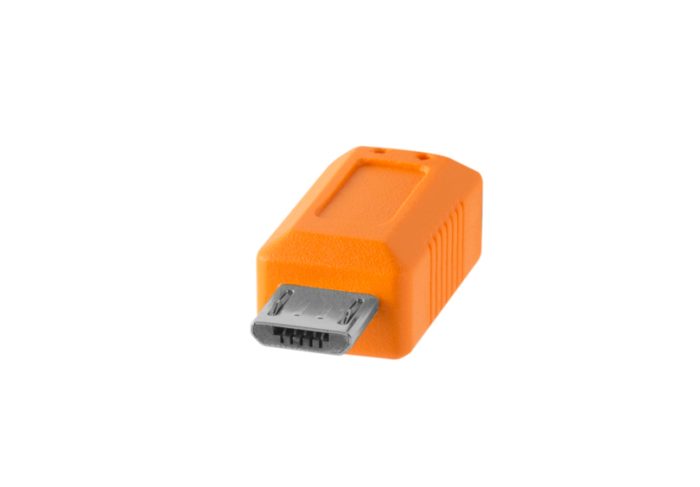 CUC2515 ORG TetherPro USB C to 2.0 Micro B 5 Pin 15 ORG 5 Pin Tip