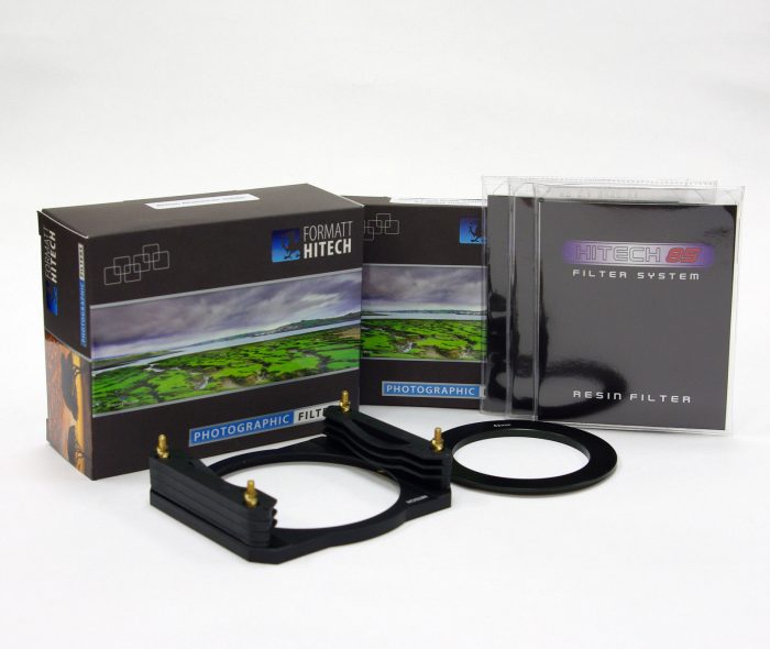 Formatt hitech 85 metal holder master hard grad kit c/w holder + 6 nd filters