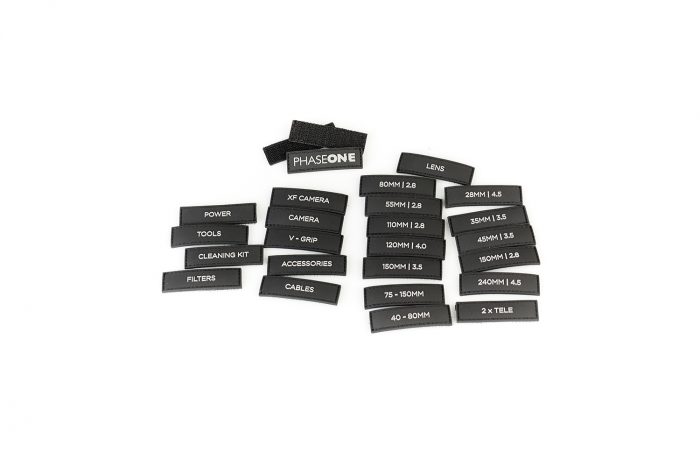 Phase one velcro tags (30 piece sheet)