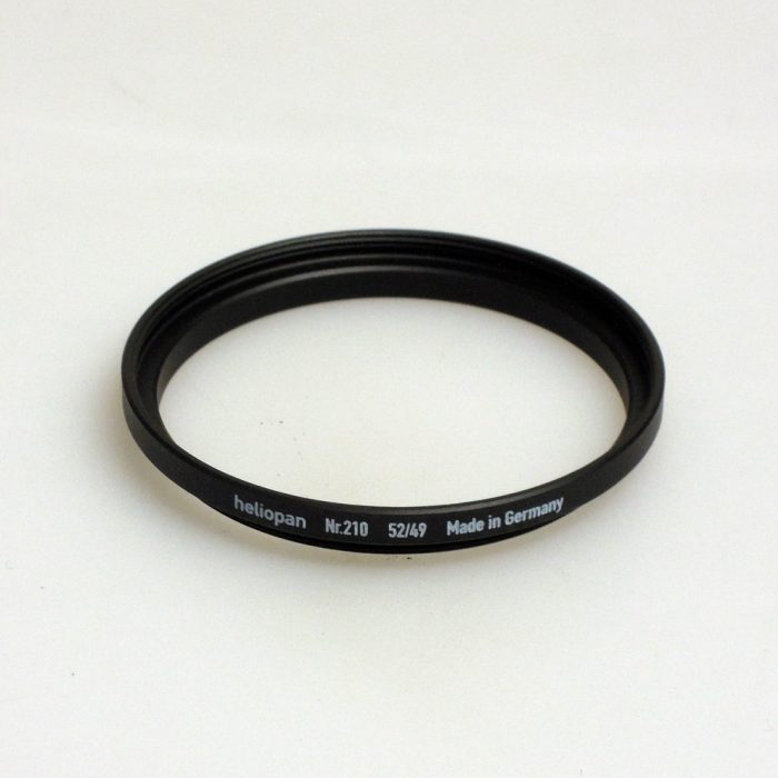Heliopan adapter/stepping ring up to 52mm (filter).