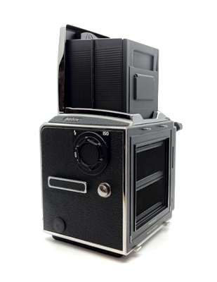 Pre-owned hasselblad 503cw body and waist level finder